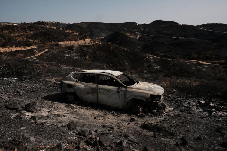 APTOPIX Spain Wildfire