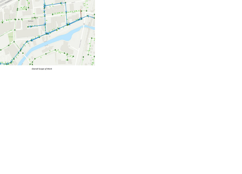 Construction map for Sept. 2-9