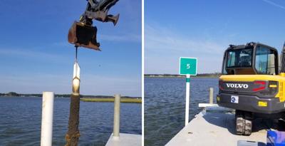 Channel markers