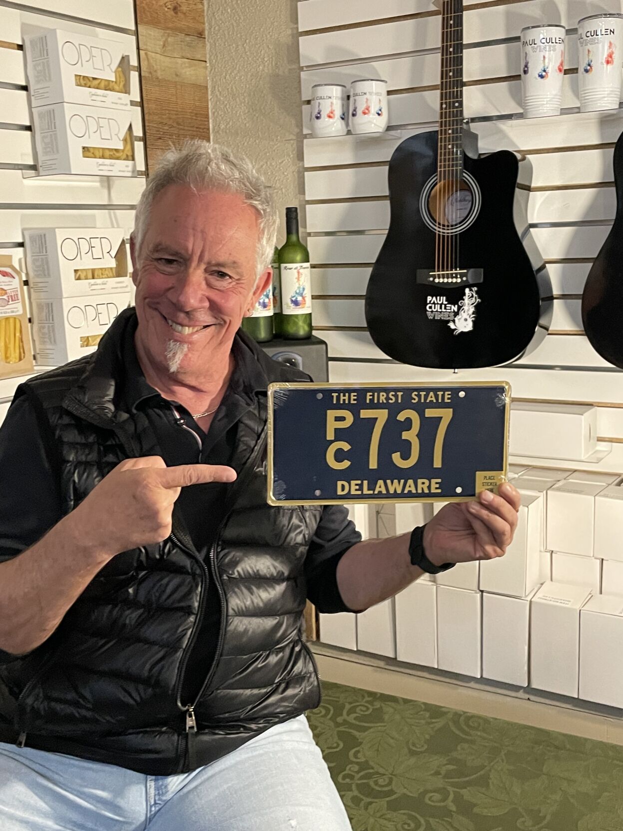 Paul Kares Low Digit License Plate