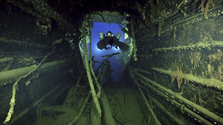 Greece Britannic Shipwreck
