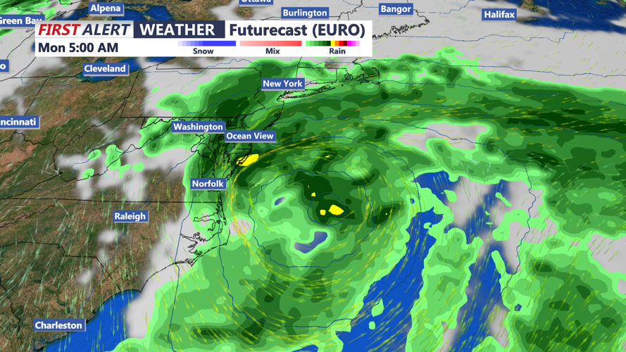Cold front ushers in chilly air for Delmarva; Possible weekend coastal ...