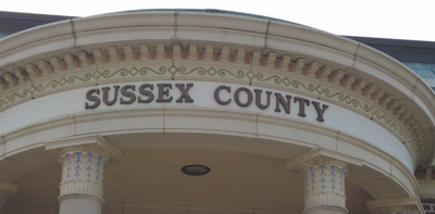 Sussex County Administration building.