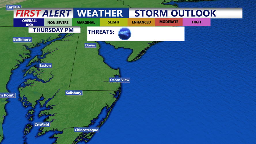 STORM OUTLOOK - THURSDAY PM