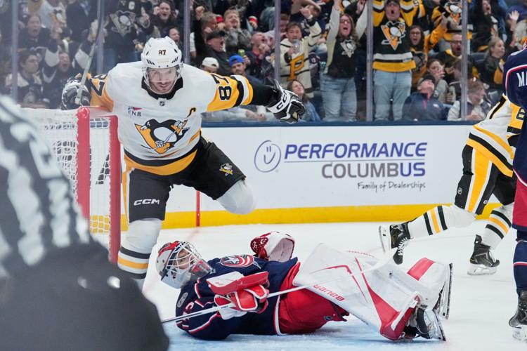 Penguins Blue Jackets Hockey