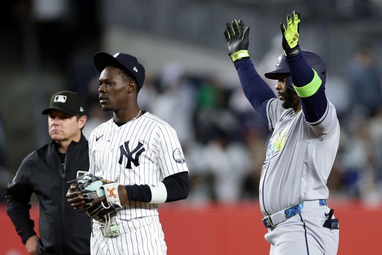 Rays Yankees Baseball