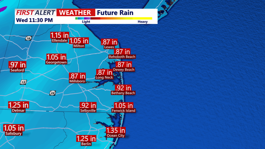 Futurecast Rainfall