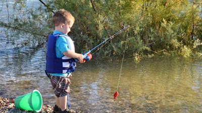 Child Fishing