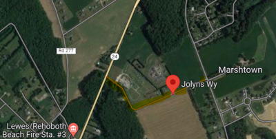 Jolyns Way road closure
