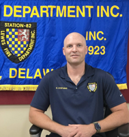 Lewes Fire Department names Robert "Robbie" Stephens as Fire Chief