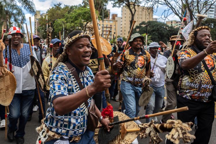 South Africa Immigration March