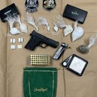Milton man charged with drugs, stolen gun after Milford thefts