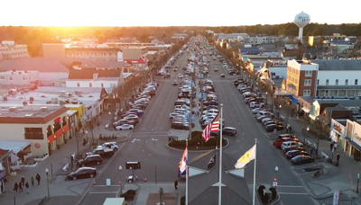 Rehoboth Avenue Sunset