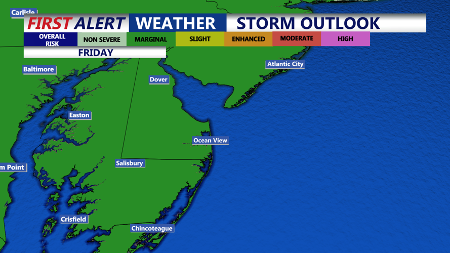 Warm and muggy with showers and storms into the weekend, drier Sunday ...