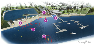 Plans showing all of the amenities 