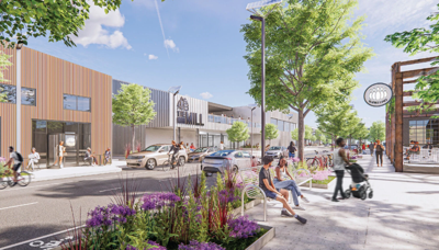 Nylon Capital Shopping Center rendering