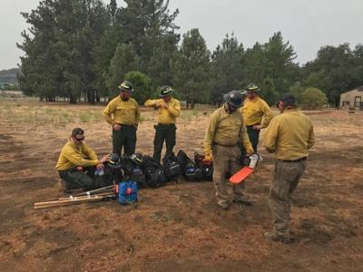 Delaware's Blue Hen Firefighting Crew Containing Wildfires Along West Coast
