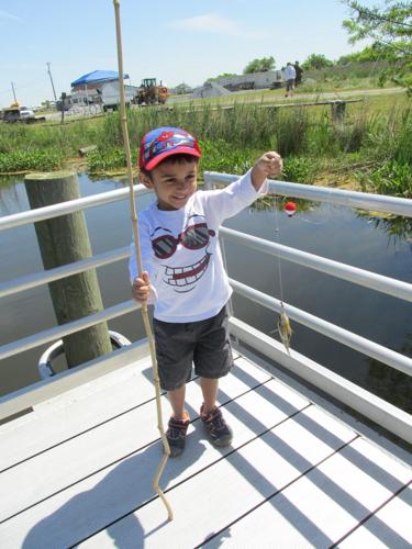 Kid fishing