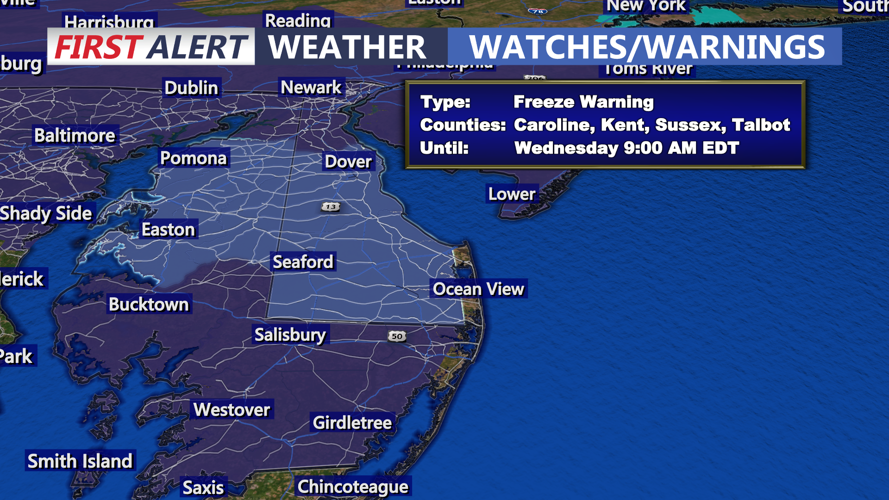 Freeze Warning