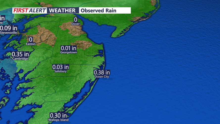 OBSERVED RAIN