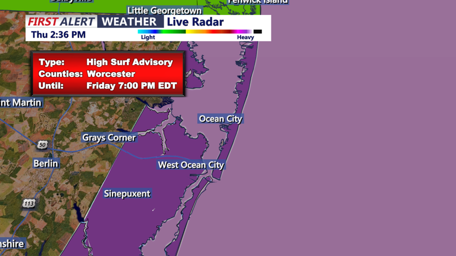 High Surf Advisory