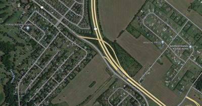 Route 1 offramp to business route 1 milford