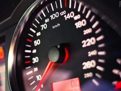 The driver was speeding before losing control of the vehicle.