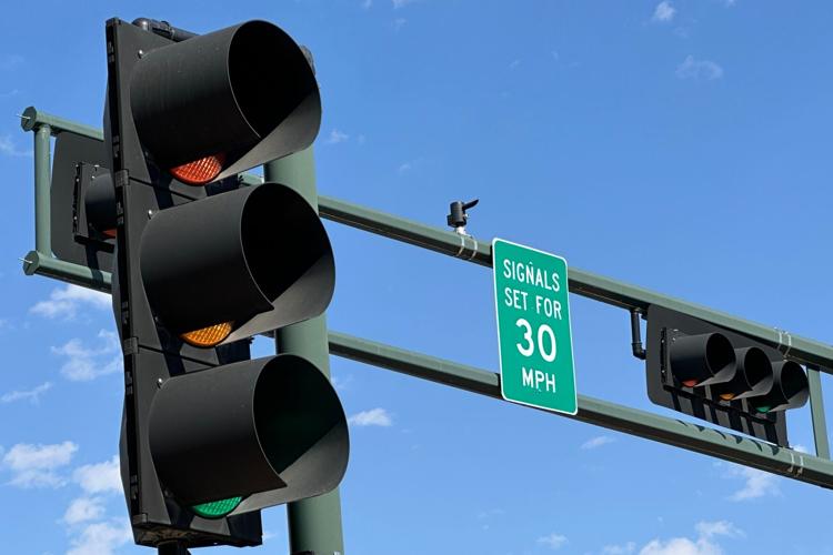 Speed Triggered Stoplights
