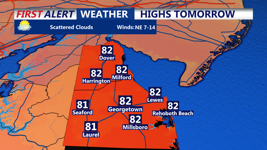 HIGHS TOMORROW - SUSSEX