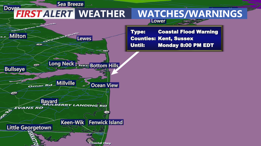 Coastal Flood Warning