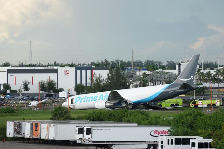 Amazon Plane Overruns Runway