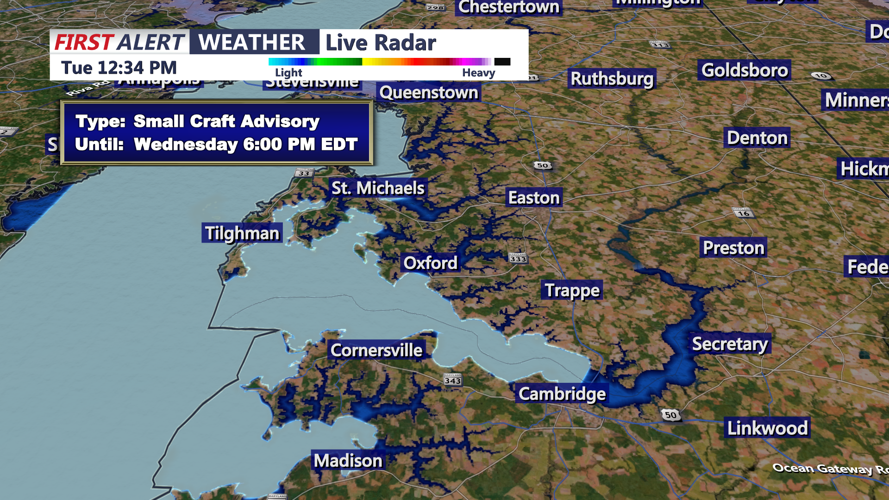 SMALL CRAFT ADVISORY - CAMBRIDGE