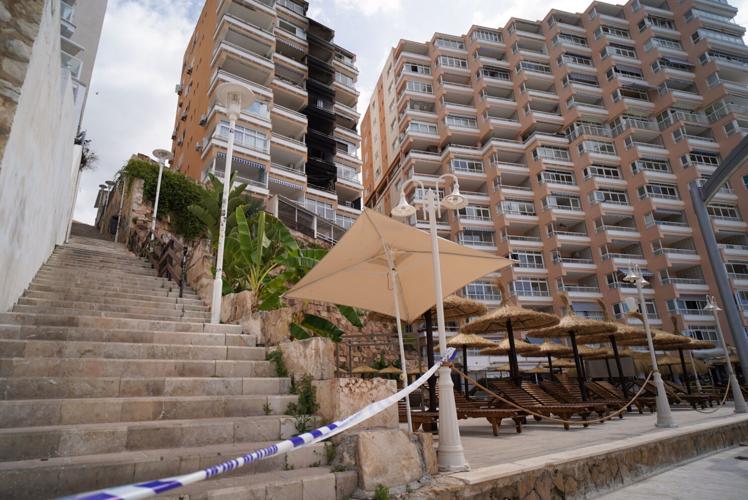 Spain Mallorca Fire