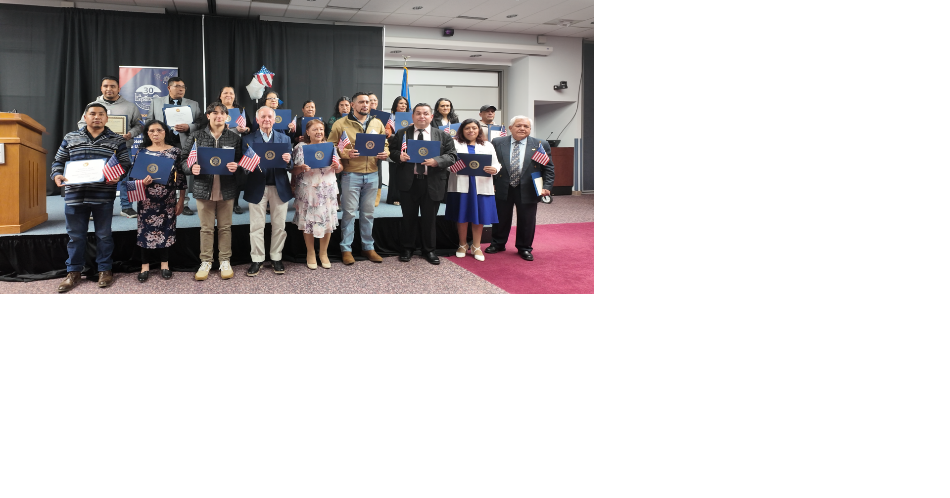 La Esperanza citizenship celebration in Georgetown honors 23