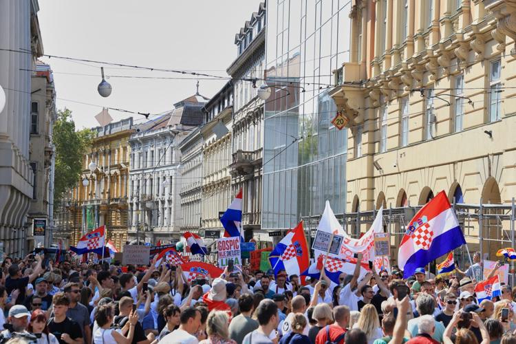 Croatia Illegal Waste Protest