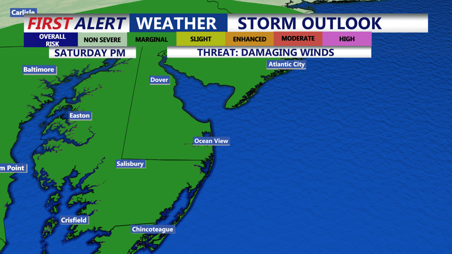 STORM OUTLOOK SATURDAY