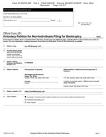 Iron Hill Bankruptcy