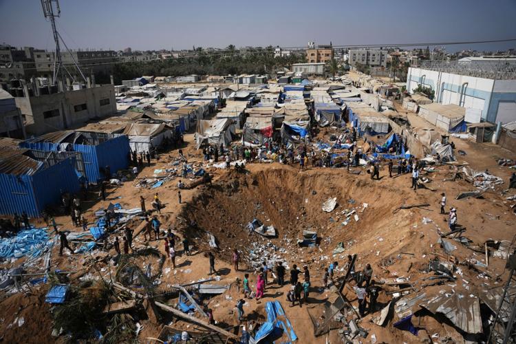 Photos show the scene after the latest Israeli strikes in Gaza