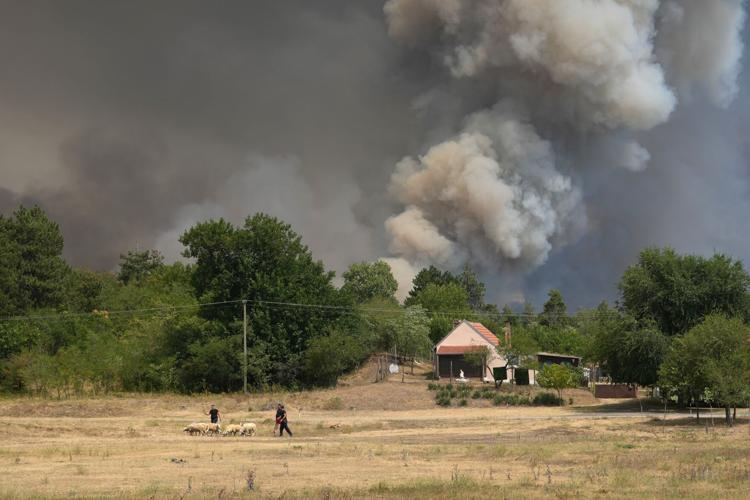 Serbia Extreme Weather Wildfires