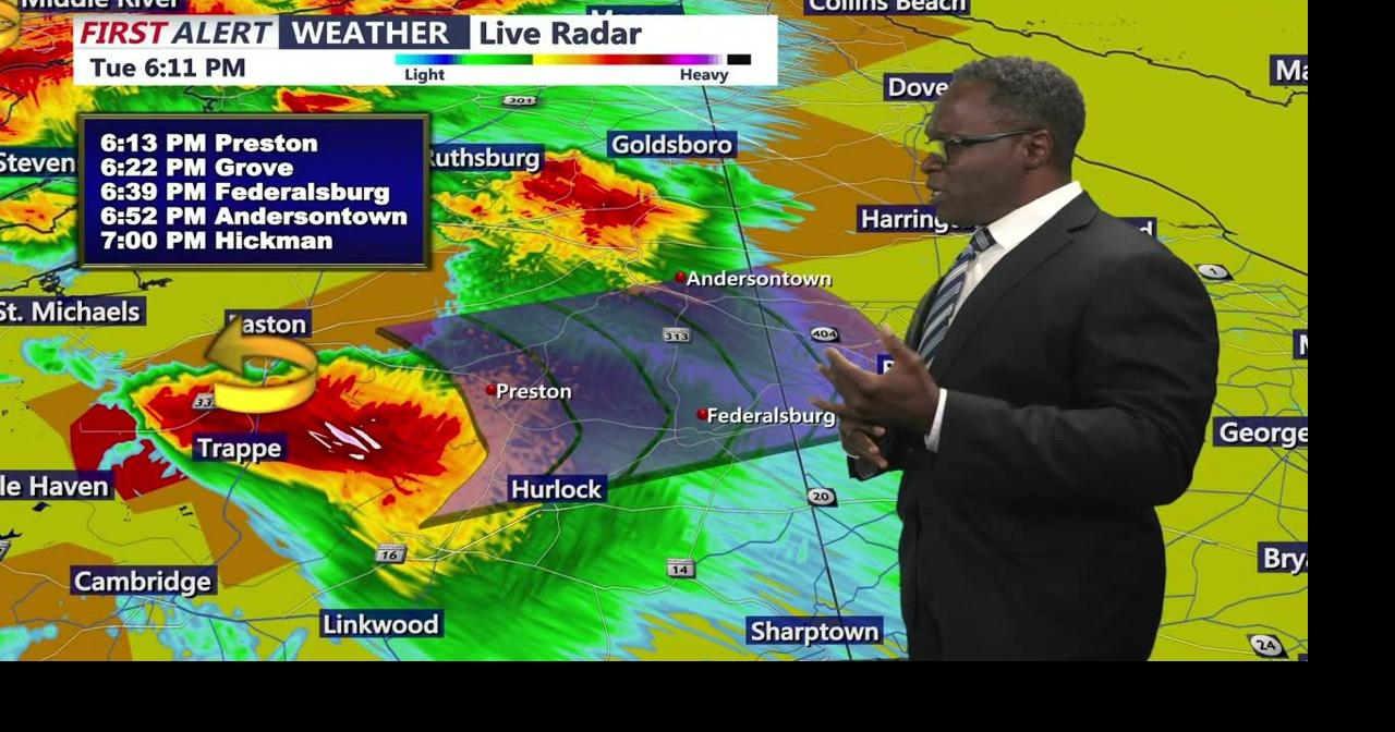 Coverage image for: UPDATE: Tornado warning expired in Talbot County