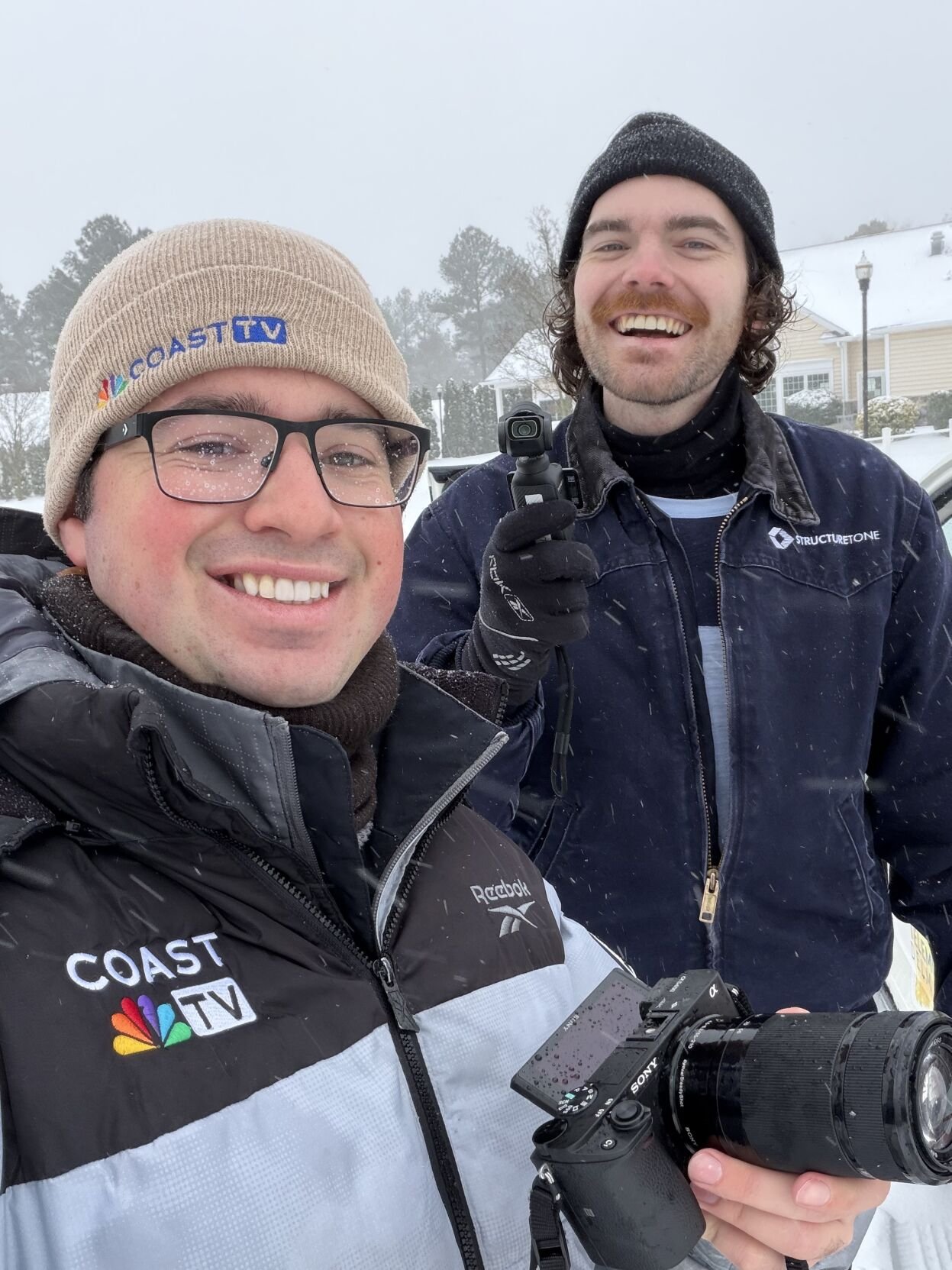 Brandon Ferguson and Matt in Georgetown