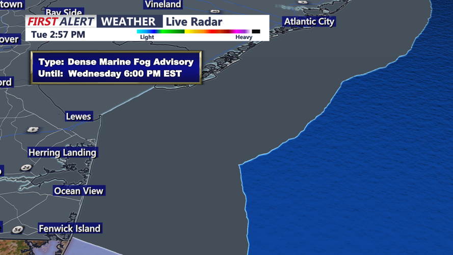 DENSE  FOG ADVISORY- MARINE