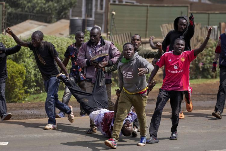 APTOPIX Kenya Protests