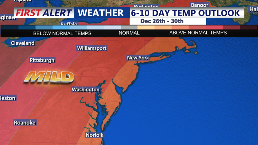6-10 Day Temperature Outlook