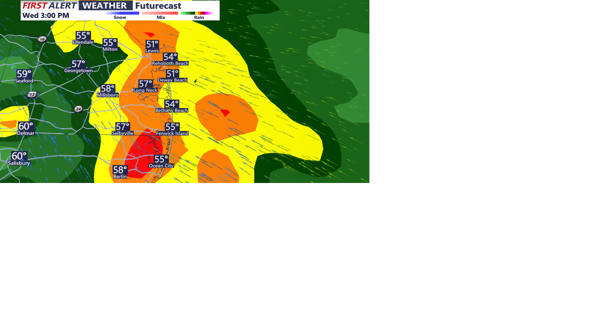 Wednesday Washout On The Way | Weather | coasttv.com