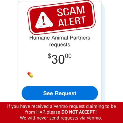 Humane Animal Partners Scam