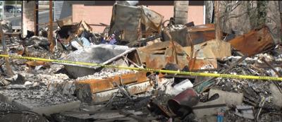 Rigbie Apartments Destroyed By Fire