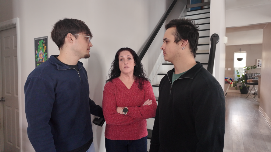 Gino, Beth, and Dante Tapia.