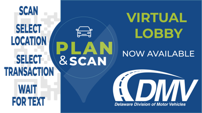 The DMV initially introduced the Plan & Scan feature during the COVID-19 pandemic. Courtesy DMV.