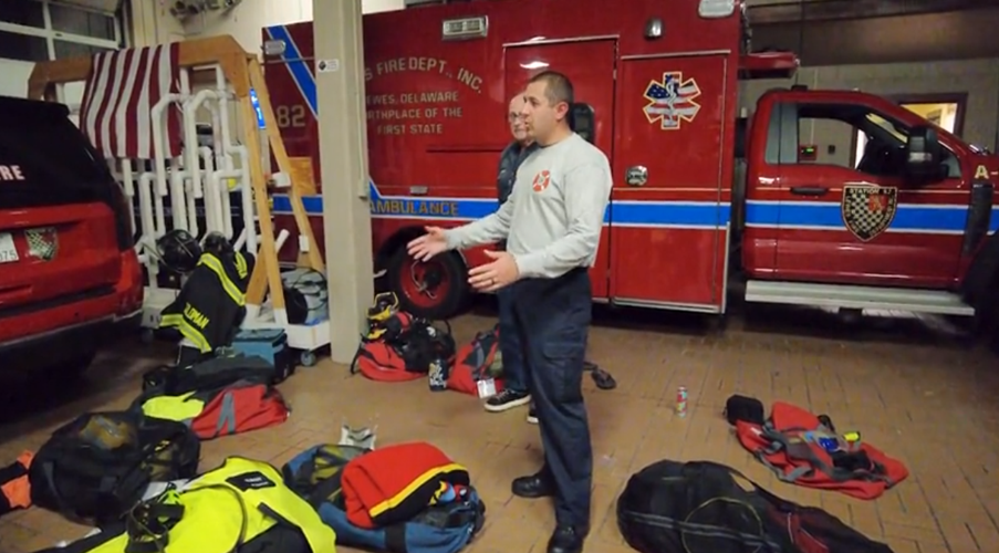 New Castle rescue team